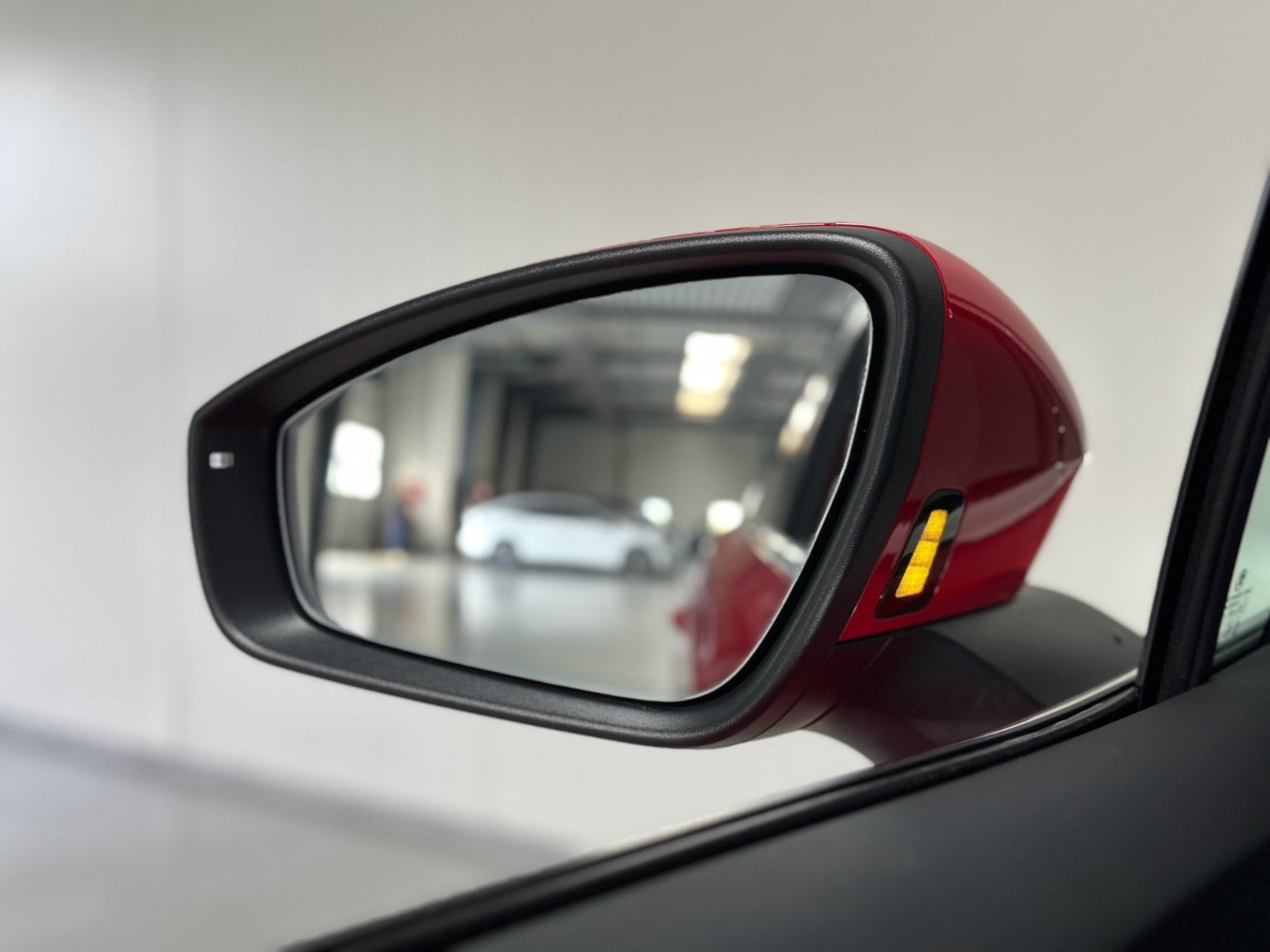 Rød Skoda Enyaq fra 2025