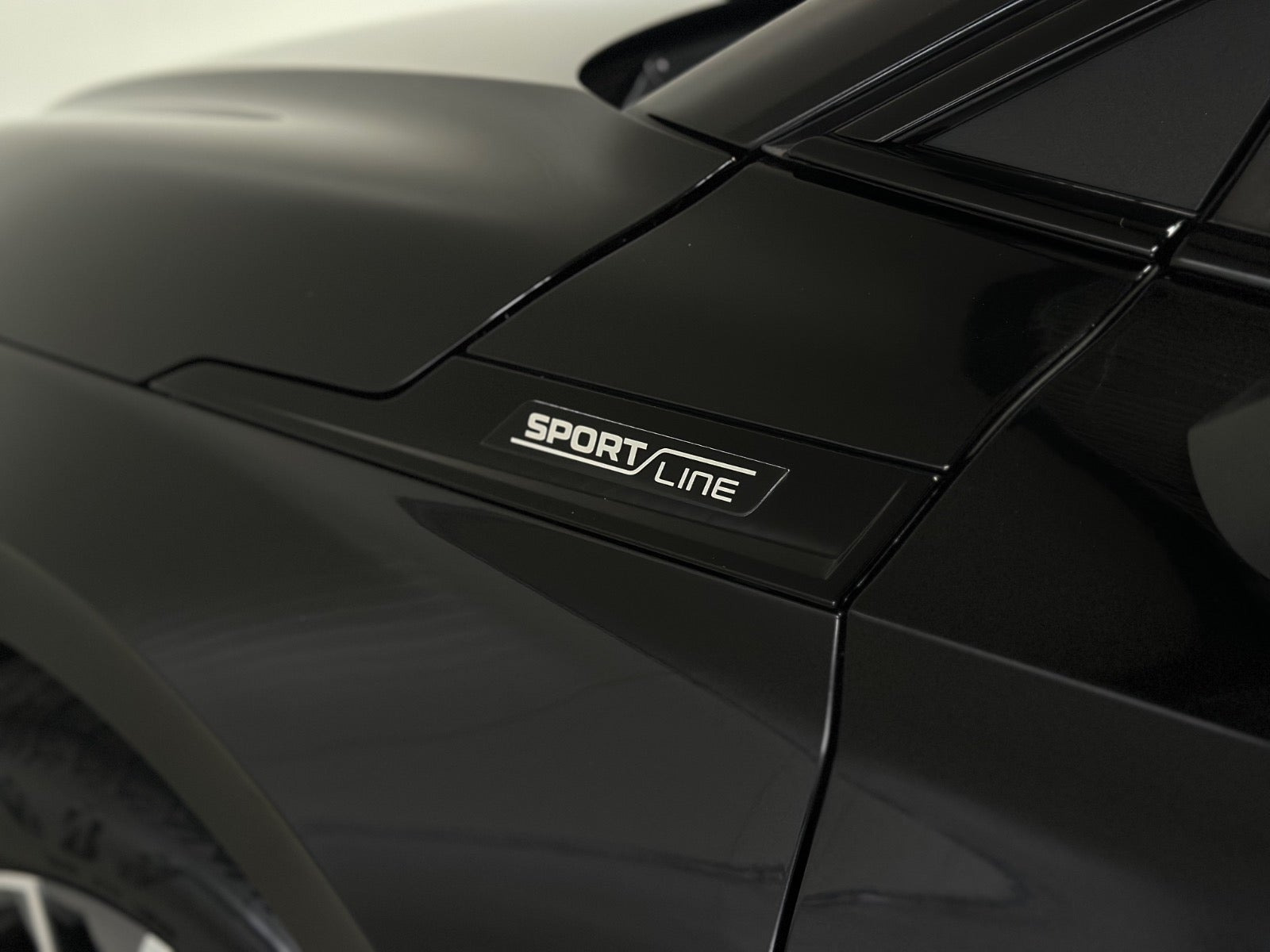Sort Skoda Enyaq fra 2023