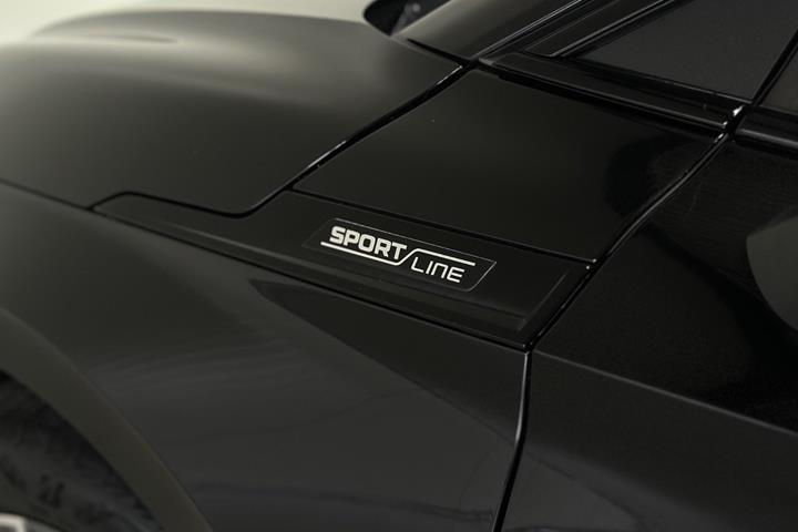 Sort Skoda Enyaq fra 2023