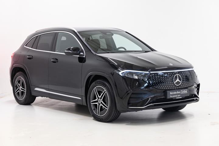 Sort Mercedes EQA250+ fra 2025