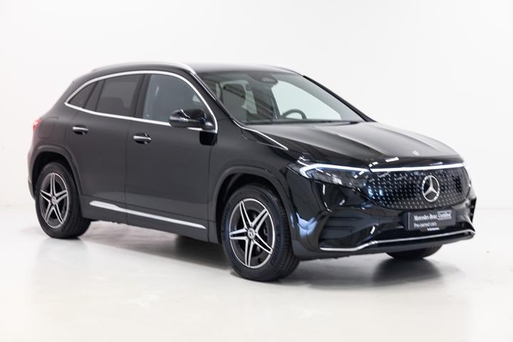 Sort Mercedes EQA350 fra 2025