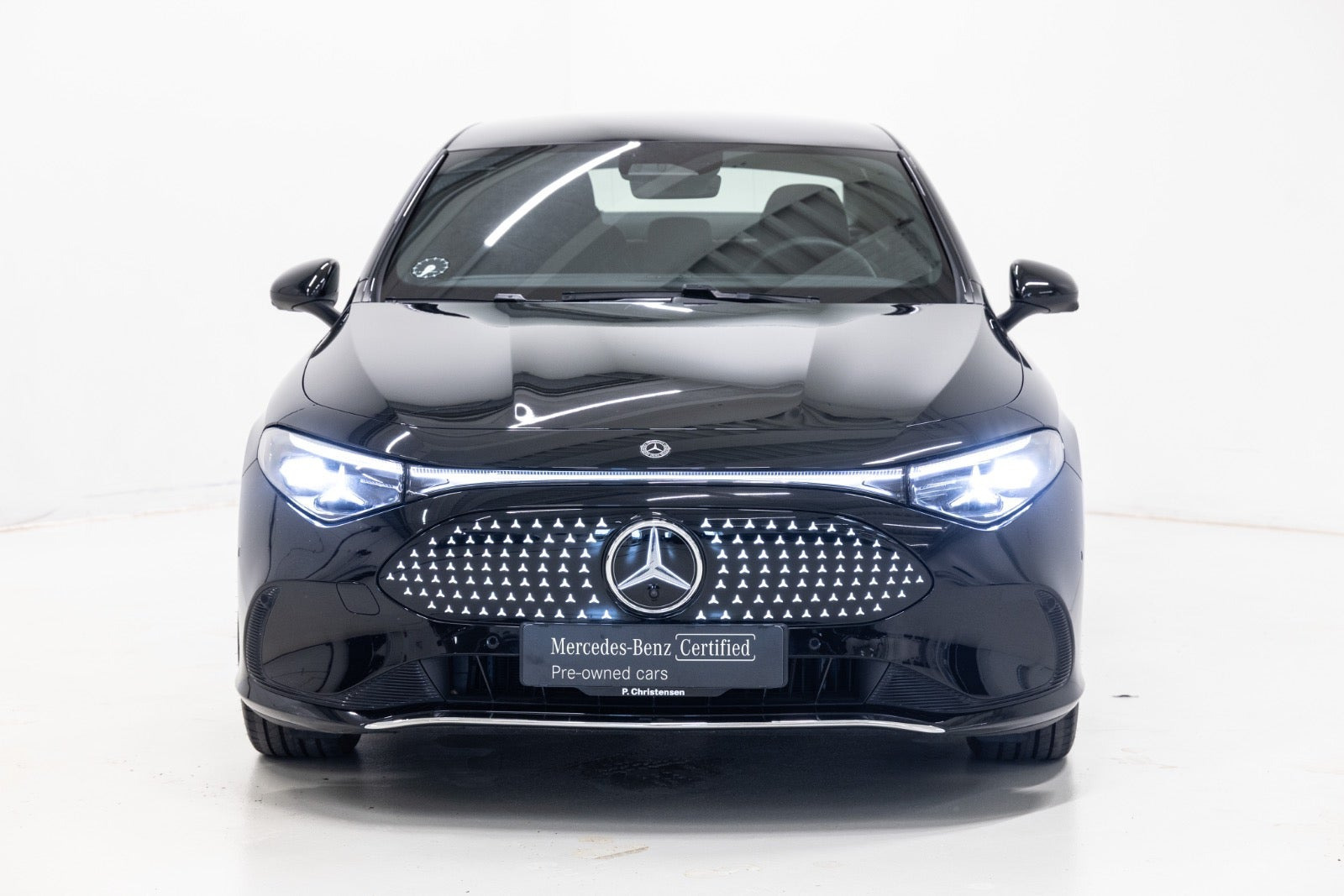 Sort Mercedes CLA250+ fra 2025