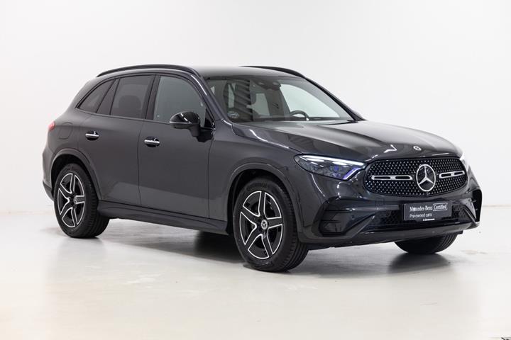 Grå Mercedes GLC300 d fra 2026