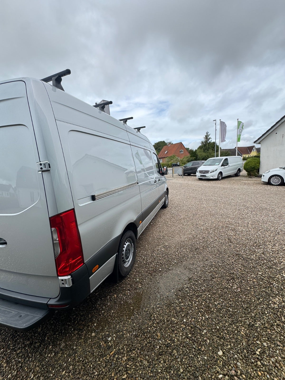 Sølv Mercedes Sprinter 316 fra 2018