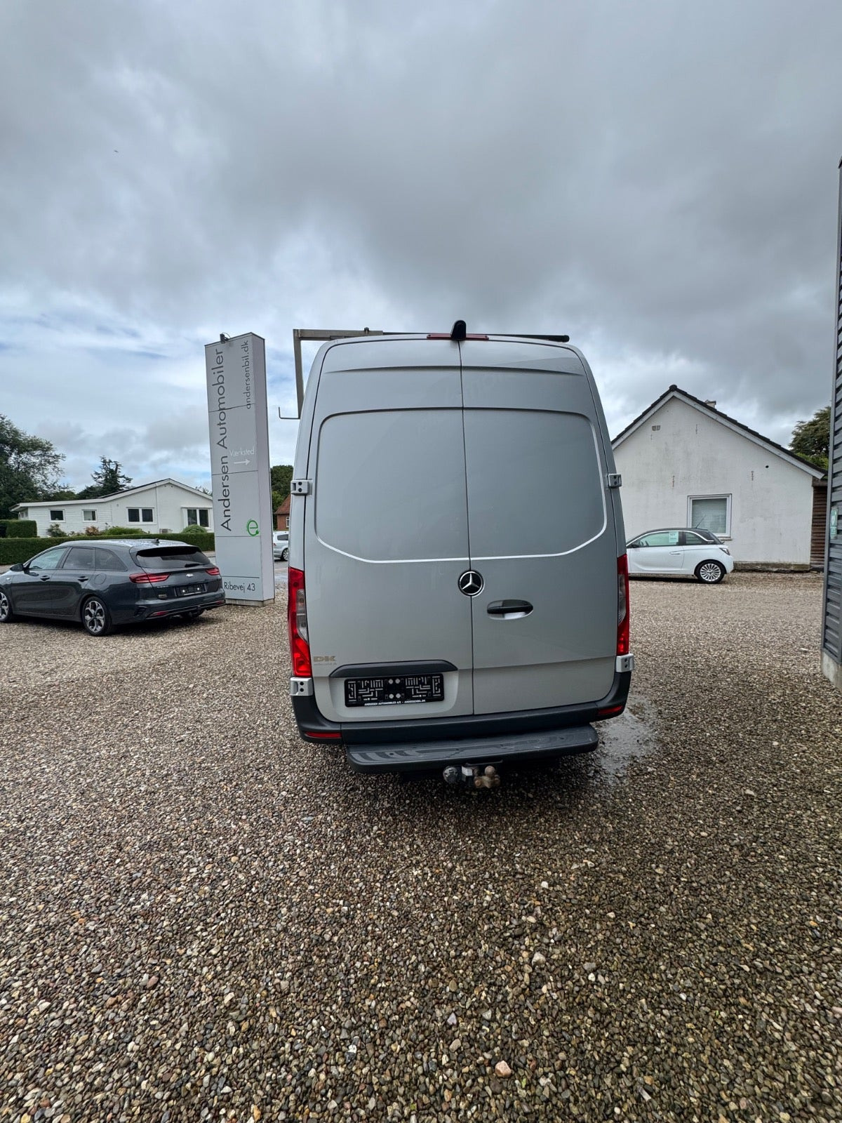 Sølv Mercedes Sprinter 316 fra 2018