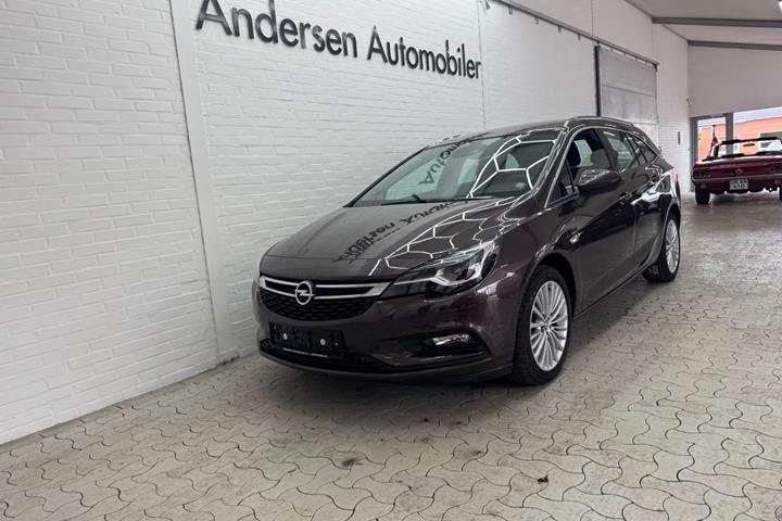 Brun Opel Astra fra 2017