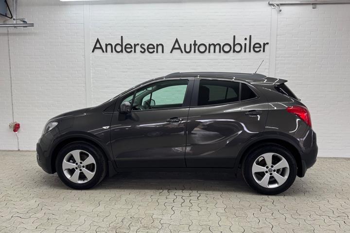 Grå Opel Mokka fra 2015