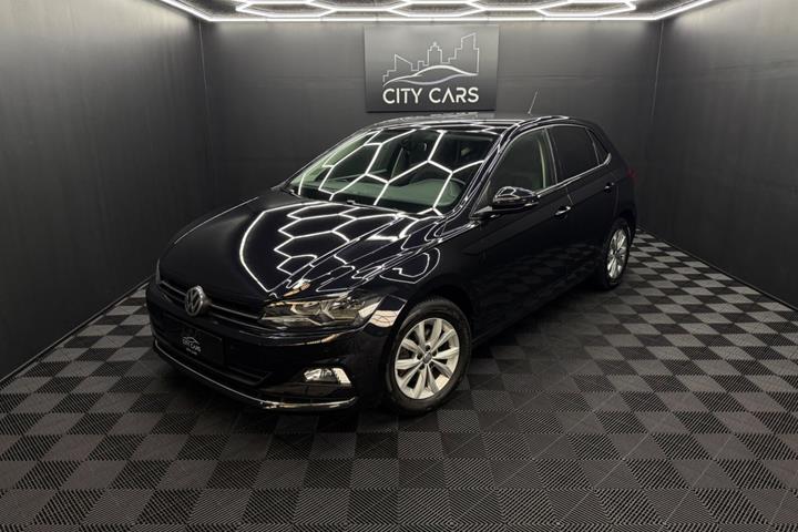 Sort VW Polo fra 2020