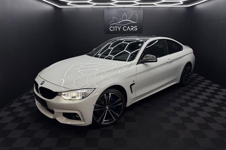 Hvid BMW 435i fra 2014