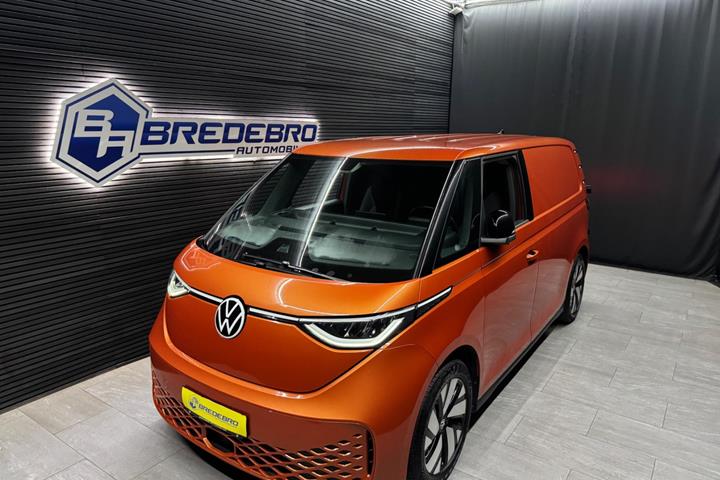 Orange VW ID.Buzz fra 2023