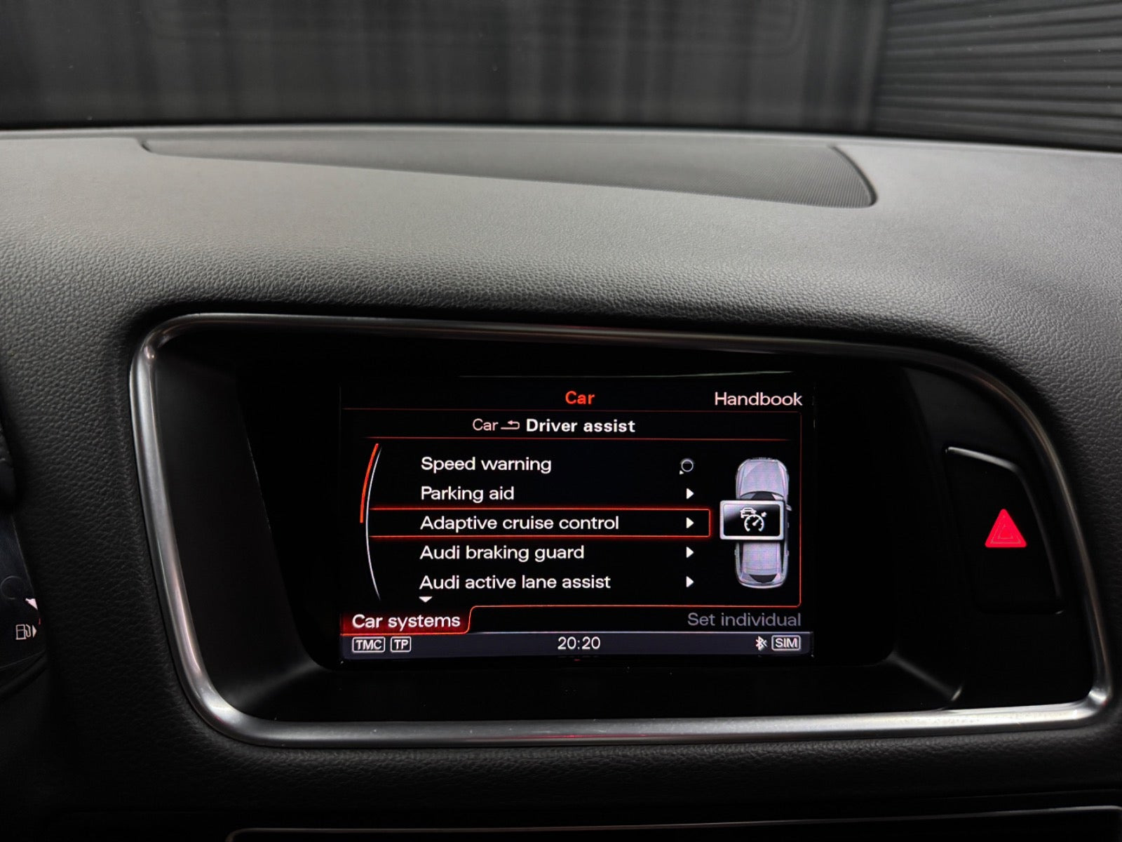 Grå Audi SQ5 fra 2015