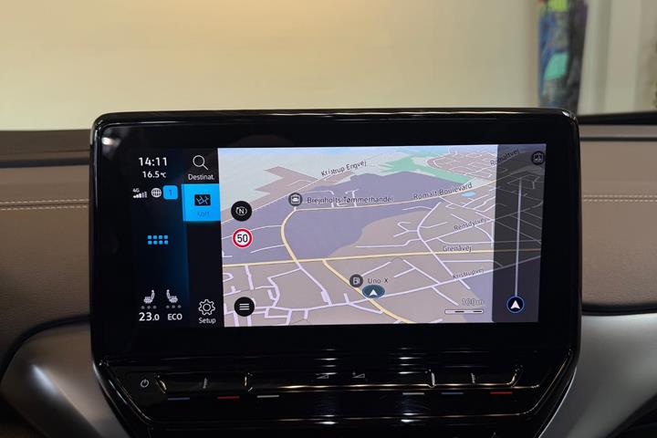 Grå VW ID.4 fra 2023