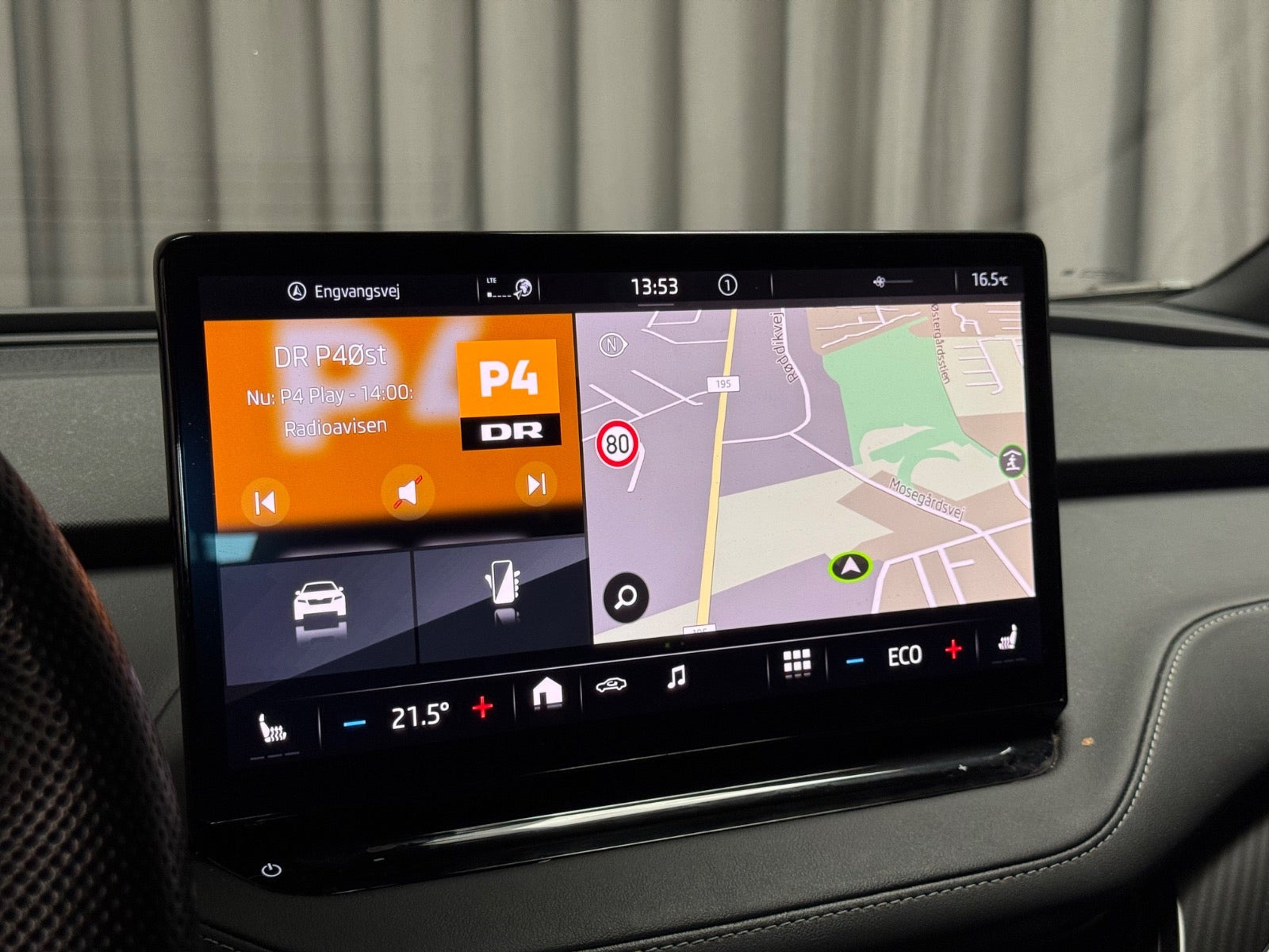 Sølv Skoda Enyaq fra 2022