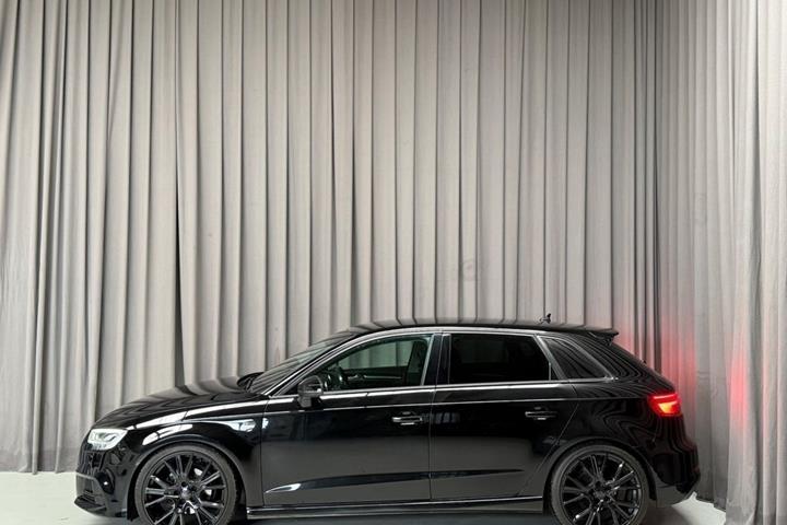 Sort Audi A3 fra 2019