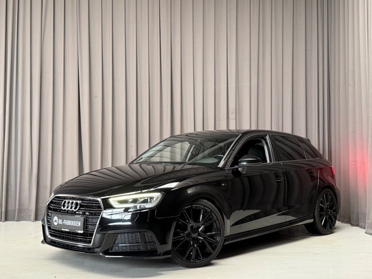 Sort Audi A3 fra 2019