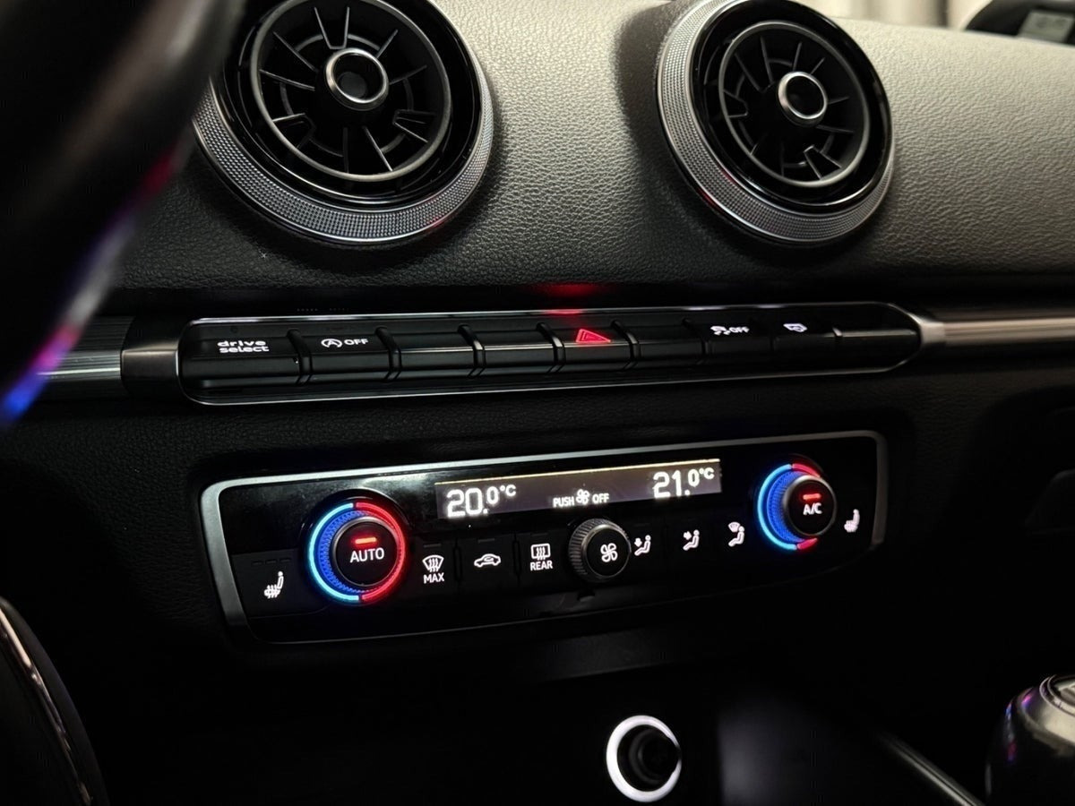 Sort Audi A3 fra 2019