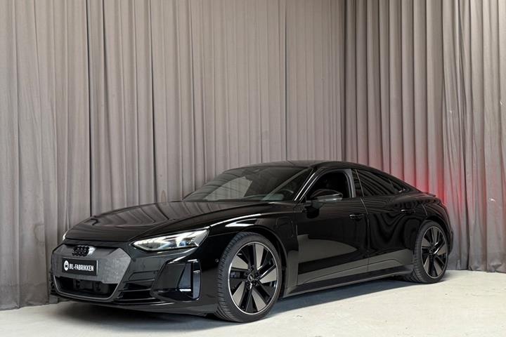 Sort Audi e-tron GT fra 2021