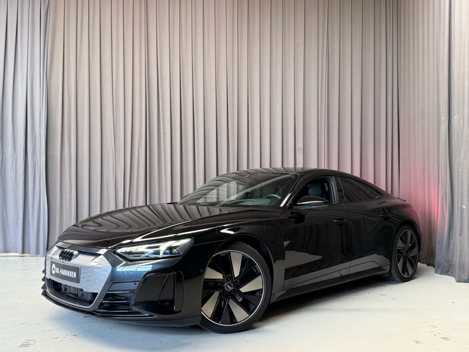 Sort Audi e-tron GT fra 2021