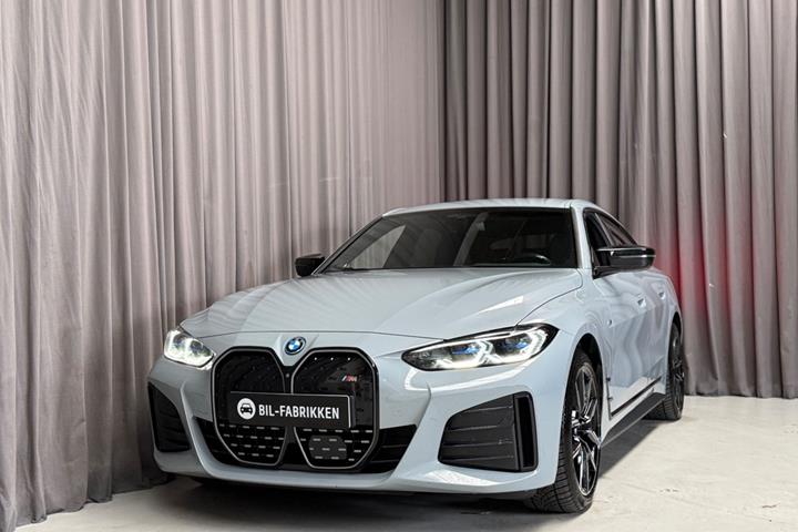Grå BMW i4 fra 2022