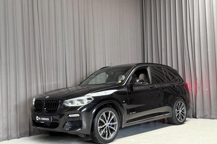 Sort BMW X3 fra 2017