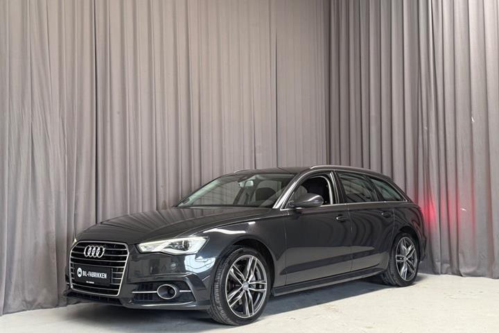Grå Audi A6 fra 2016