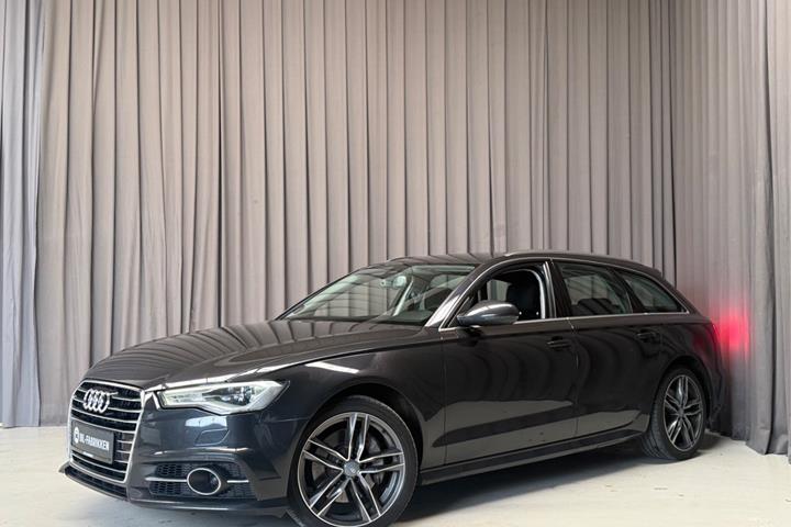 Grå Audi A6 fra 2016