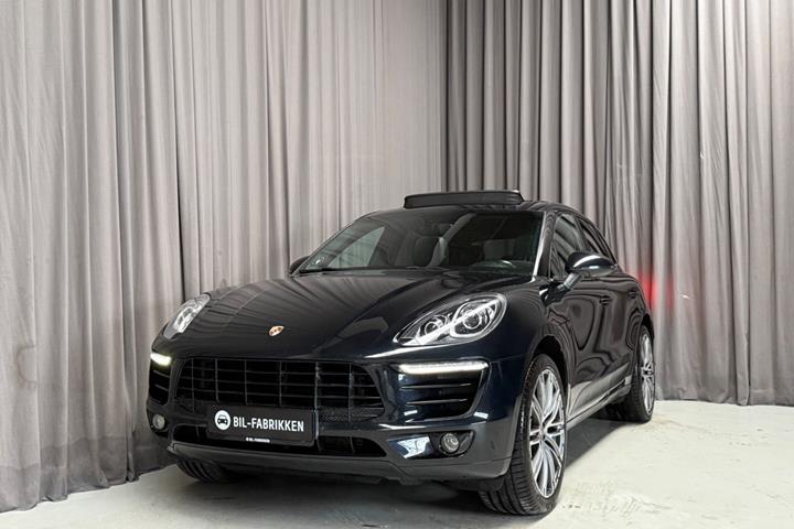 Sort Porsche Macan S fra 2015
