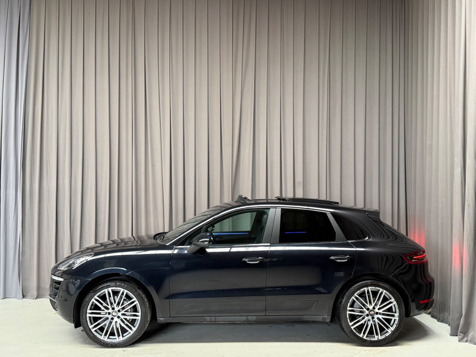 Sort Porsche Macan S fra 2015