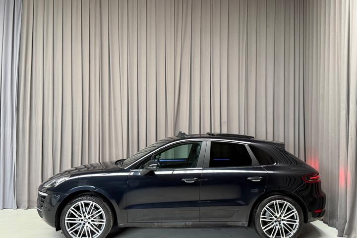 Sort Porsche Macan S fra 2015