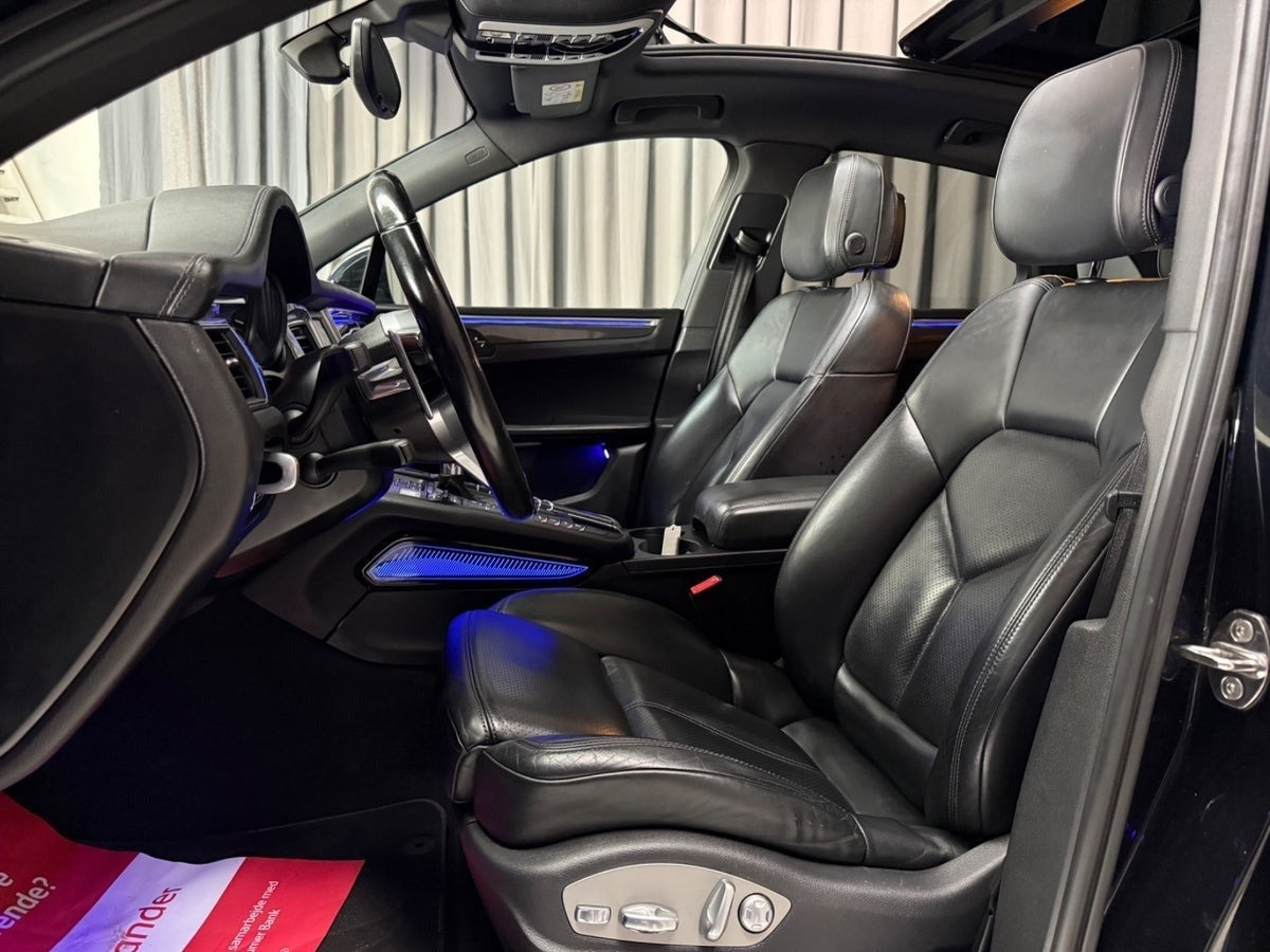 Sort Porsche Macan S fra 2015
