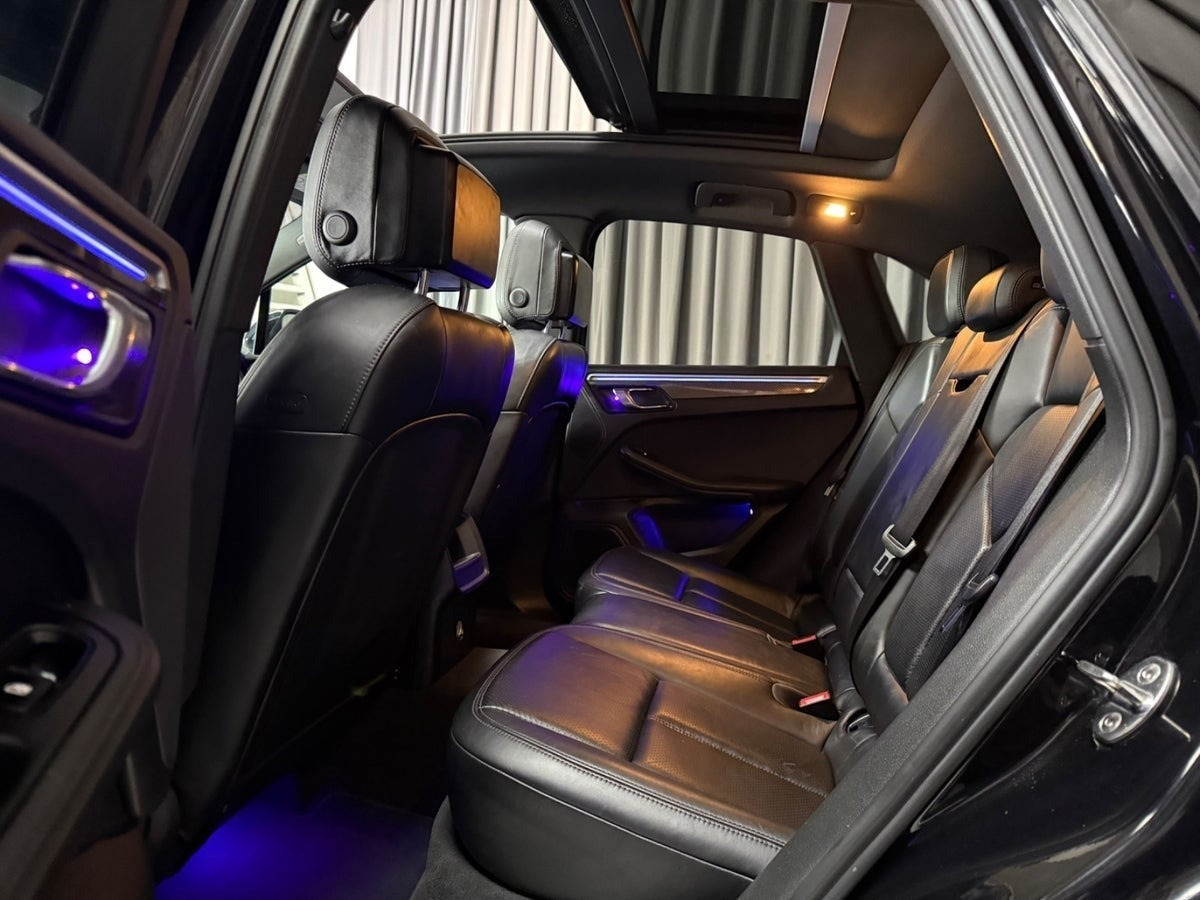 Sort Porsche Macan S fra 2015
