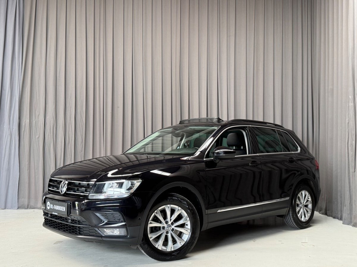 Sort VW Tiguan fra 2020