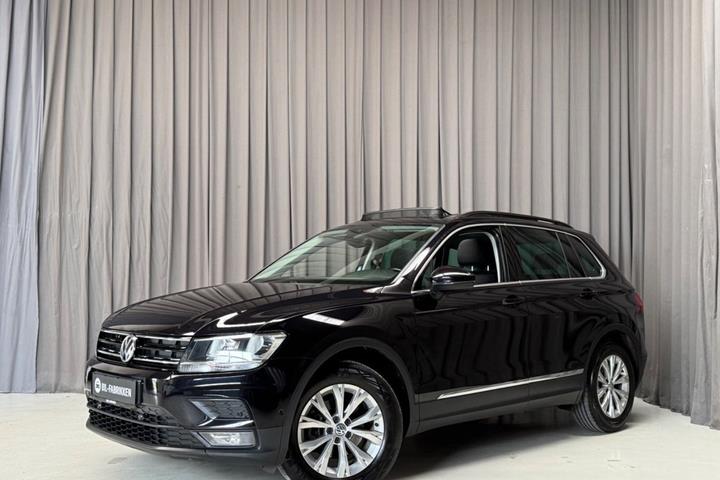 Sort VW Tiguan fra 2020