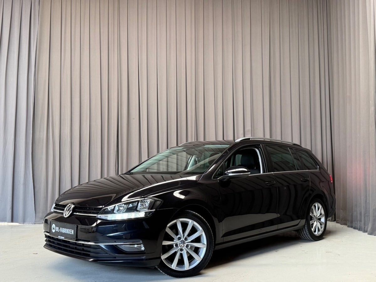 Sort VW Golf VII fra 2019