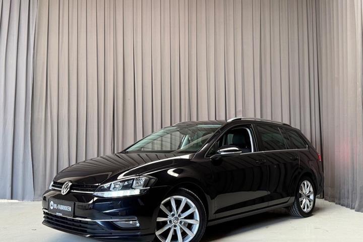 Sort VW Golf VII fra 2019