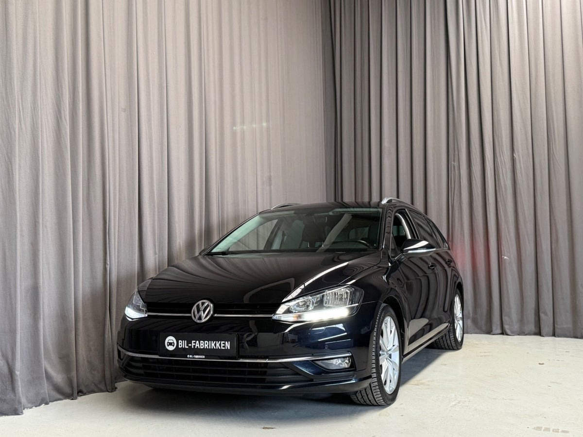 Sort VW Golf VII fra 2019