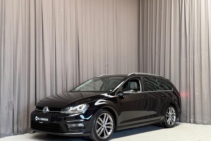 Sort VW Golf VII fra 2017