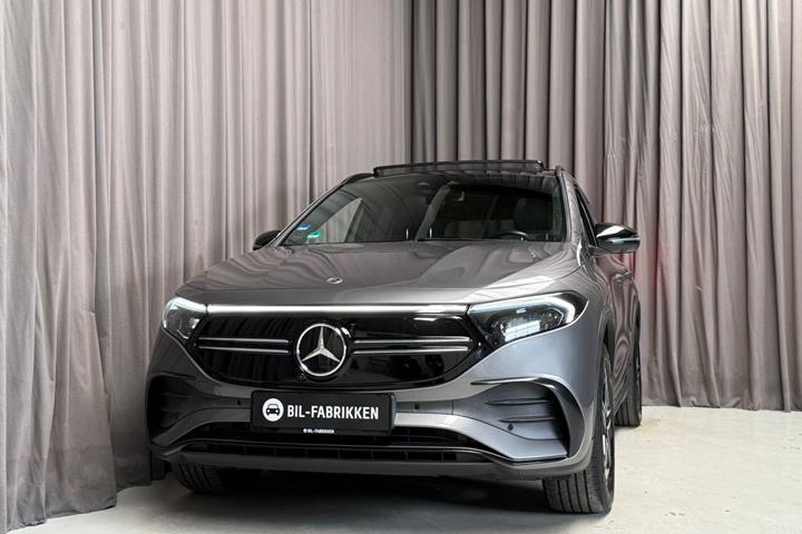 Grå Mercedes EQA350 fra 2023