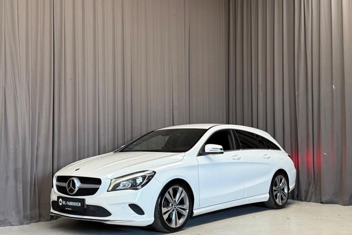 Hvid Mercedes CLA200 d fra 2017