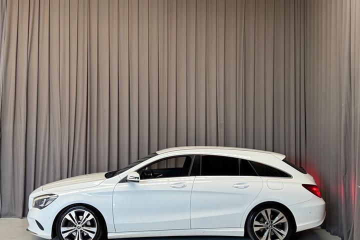 Hvid Mercedes CLA200 d fra 2017