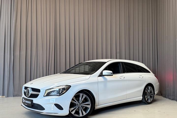 Hvid Mercedes CLA200 d fra 2017