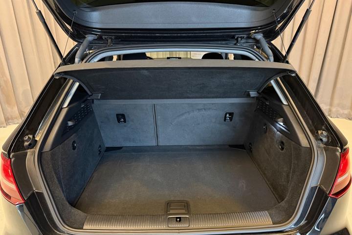 Sort Audi A3 fra 2017