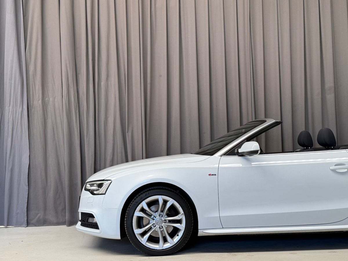 Hvid Audi A5 fra 2014