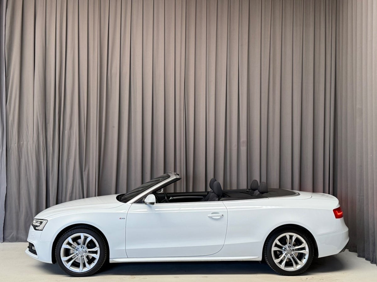 Hvid Audi A5 fra 2014