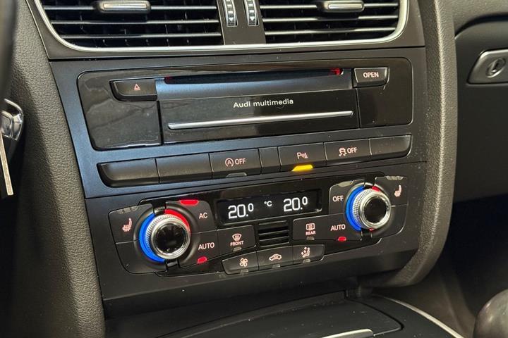 Hvid Audi A5 fra 2014