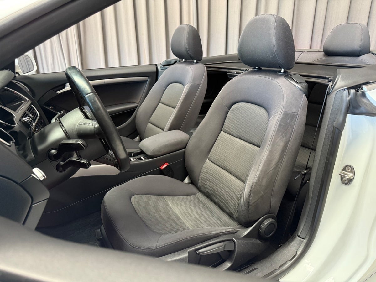 Hvid Audi A5 fra 2014