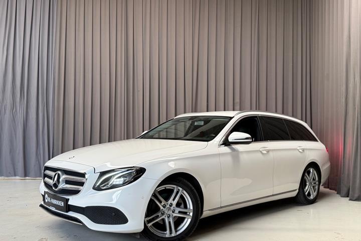 Hvid Mercedes E220 d fra 2016