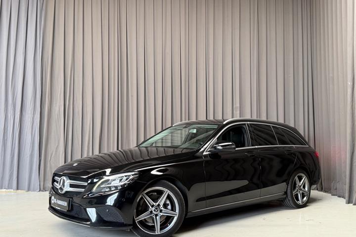 Sort Mercedes C200 fra 2018