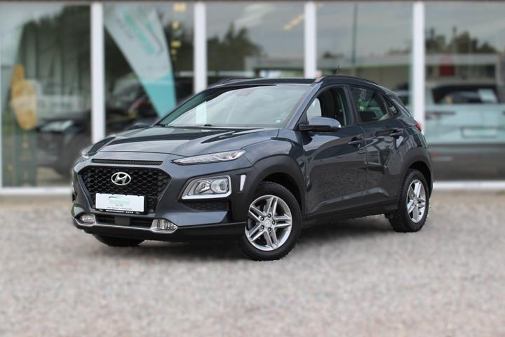 Grå Hyundai Kona fra 2020