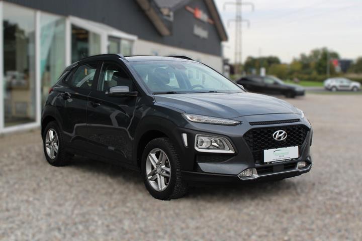 Grå Hyundai Kona fra 2020